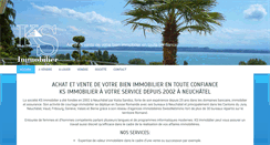 Desktop Screenshot of ks-immobilier.ch